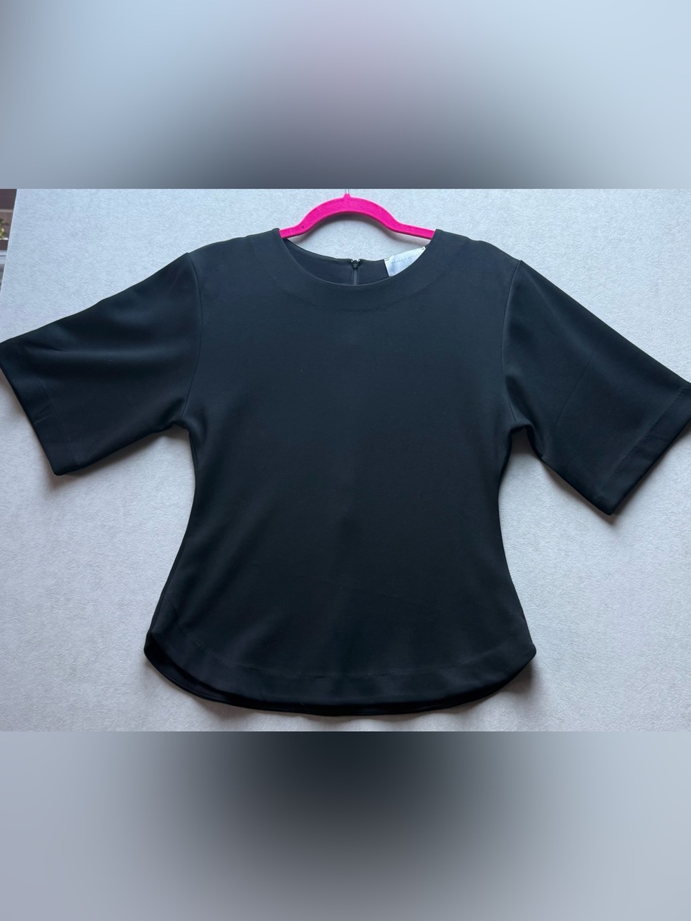 Modern Citizen Black Short-Sleeve Crewneck Top